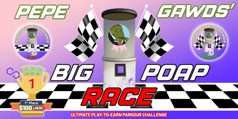 Pepe Gawds Big POAP Race